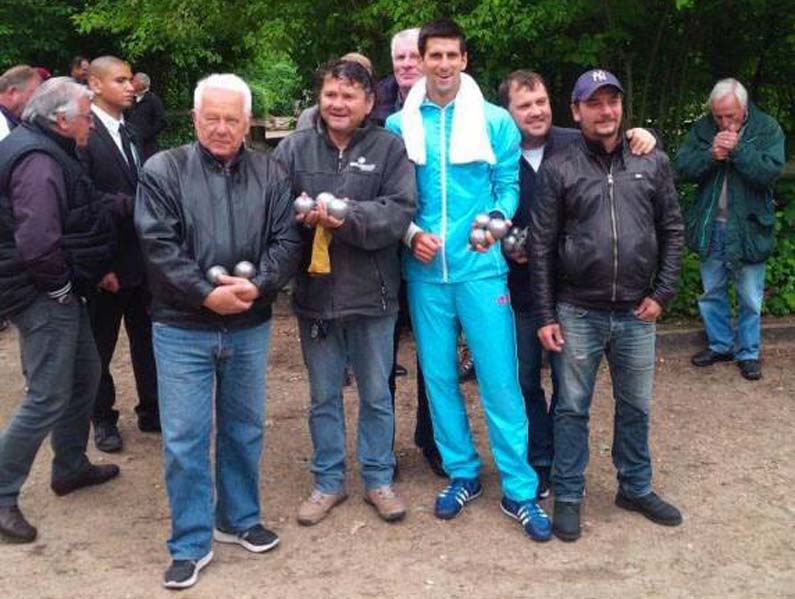 Novak Djokovic's true passion.